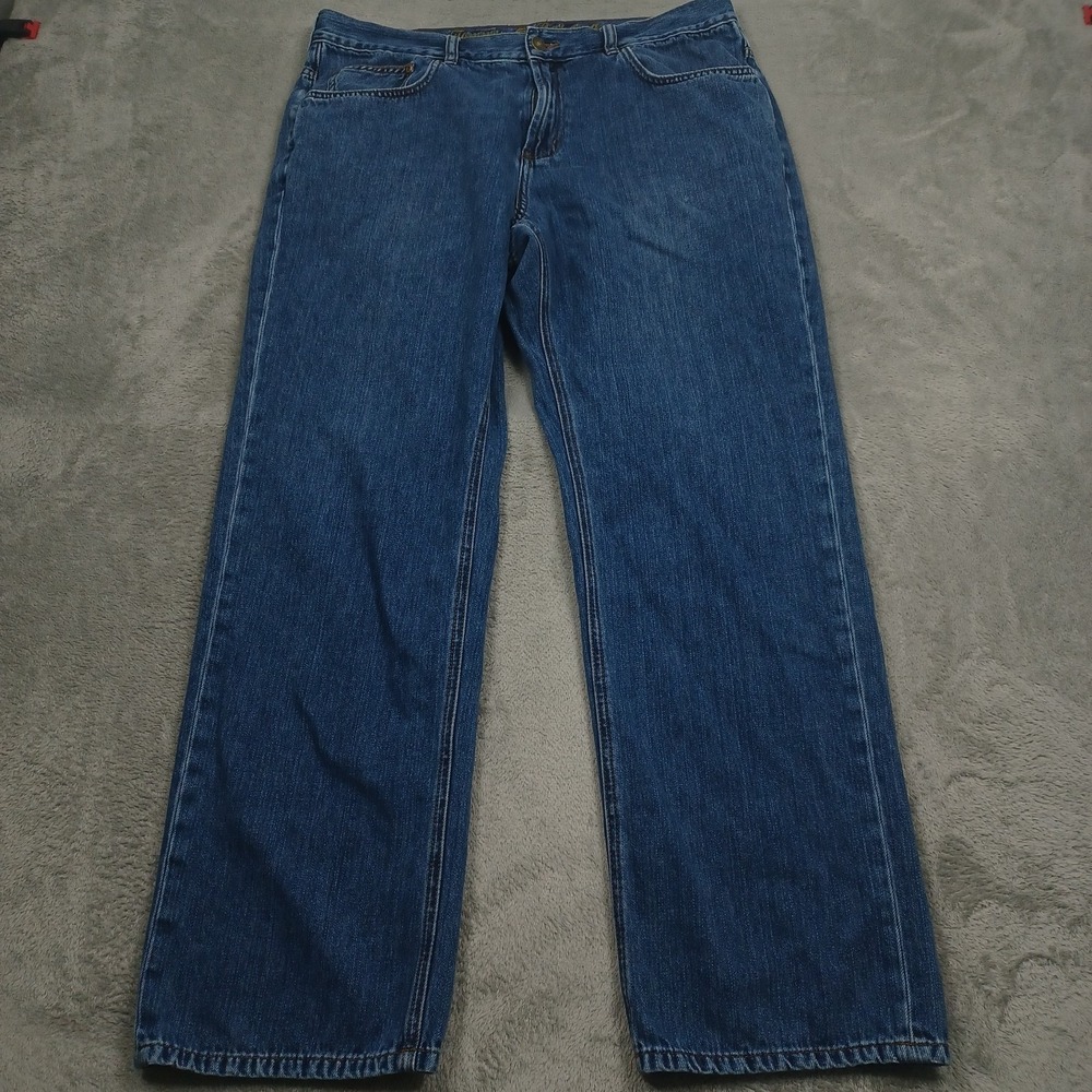 Tommy Bahama Jeans Mens 36x30 Blue Denim Classic Fit Straight